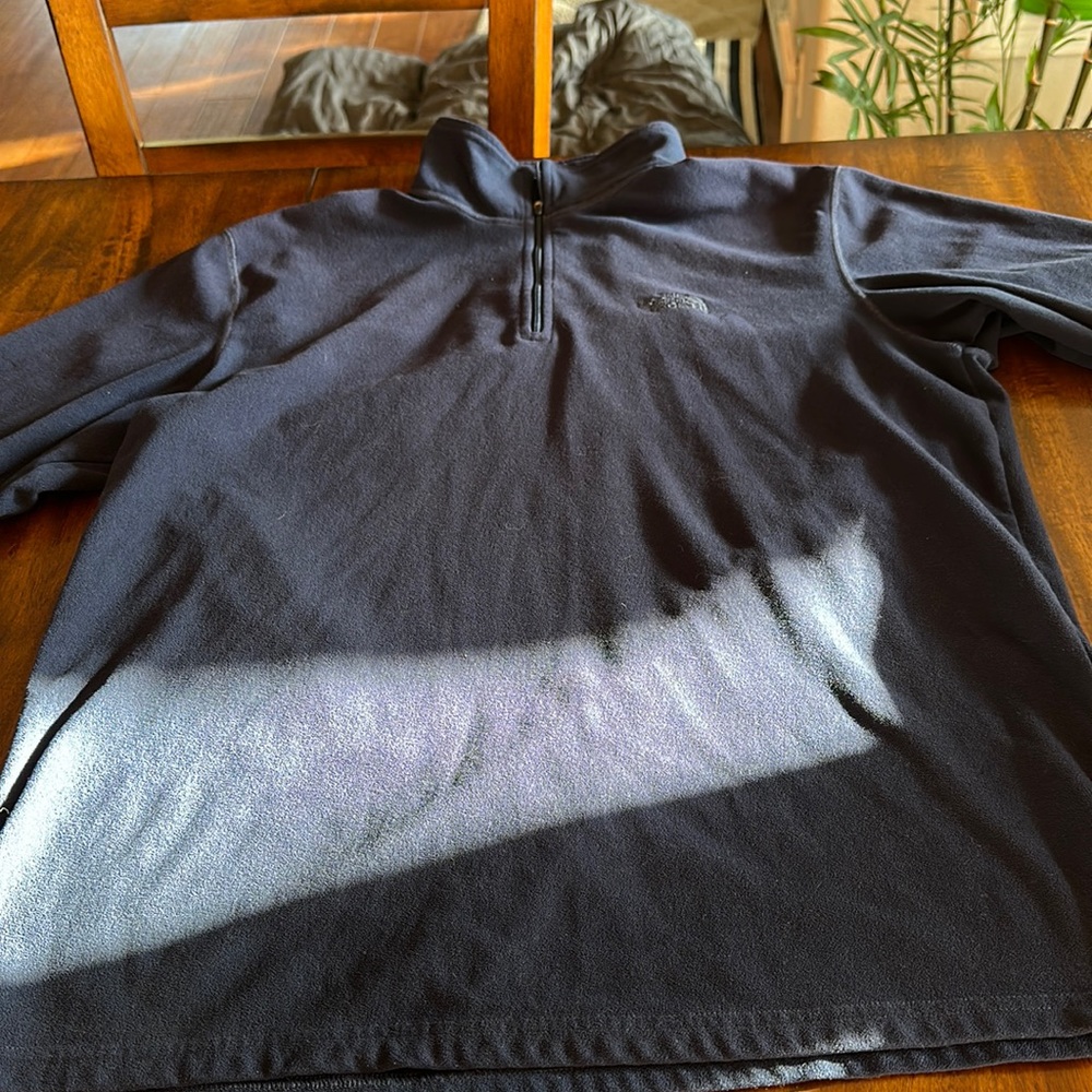 Men’s Large North Face Fleece Quarter Zip